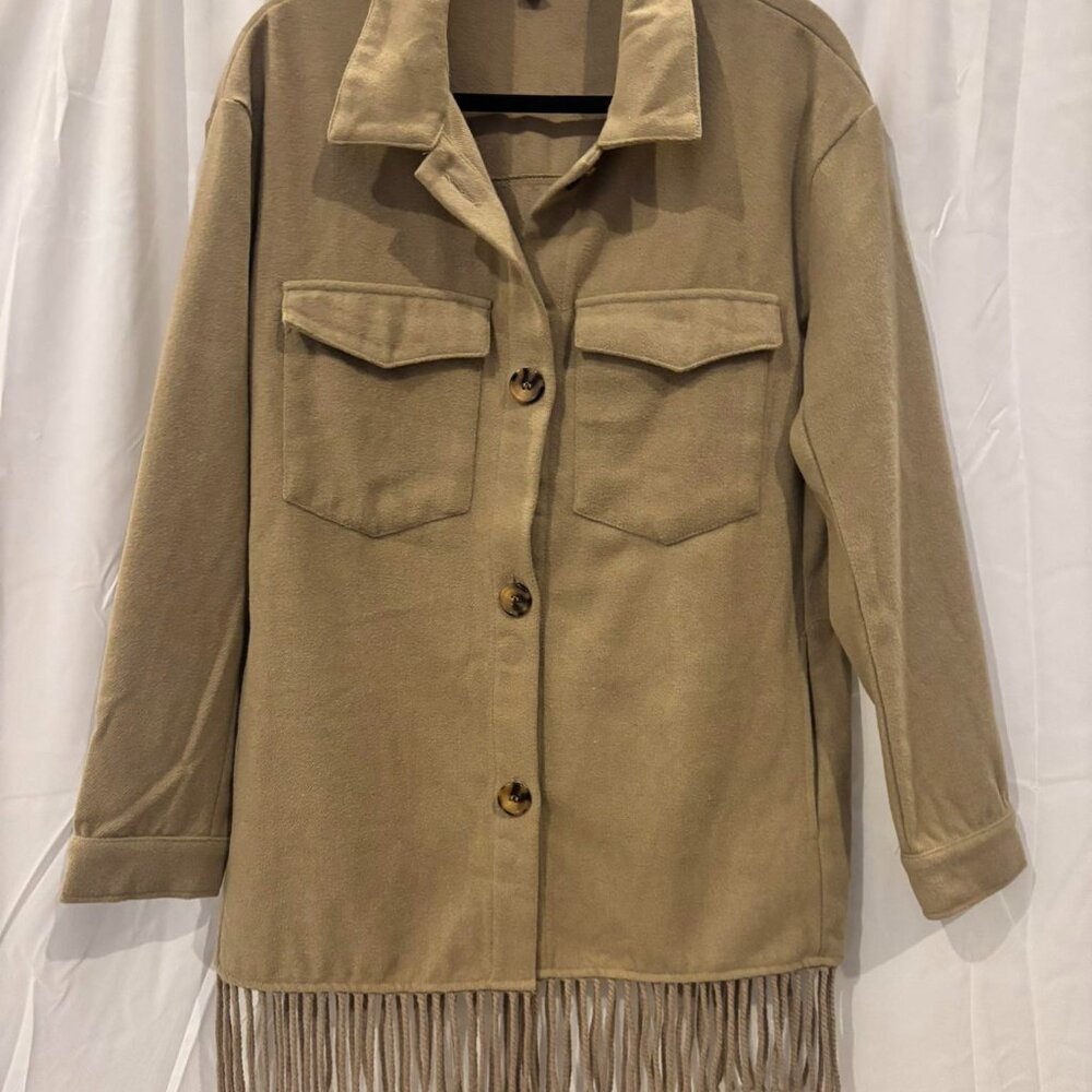 LAUNDRY JACKET by SHELLI SEGAL SIZE M